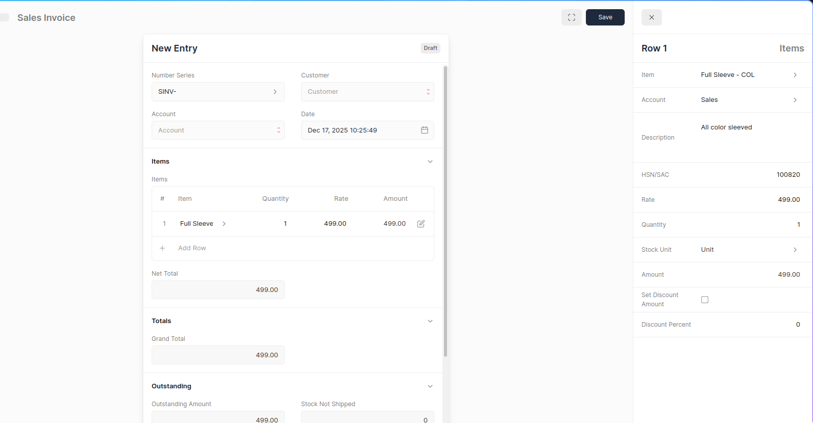 Setting the Discount